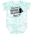 thumbnail image 3 of Inktastic Someone in Rhode Island Loves Me Boys or Girls Baby Bodysuit, 3 of 5