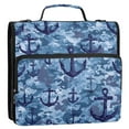 thumbnail image 2 of ALAZA Zipper Binder Anchors Camouflage 3 Ring Trapper Keeper File Folder Organizer Bag, 2 of 8