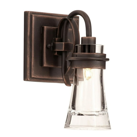 Kalco 2911Ac Dover 1 Light Reversible Bathroom Sconce - Copper