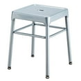 thumbnail image 1 of Safco Tabouret d'Appoint Sans Dossier en Acier Nylon de 18 Pouces, Argent, 1 of 1