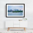 thumbnail image 2 of Boating the Potomac - Washington District of Columbia Photography City Skyline Boat Architecture Bridge Harbor Black Framed Wall Art Print 5 x 7 inches, 2 of 4