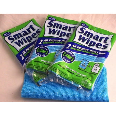 Heavy Duty Terry Cloth - Club Pack of 192 Smart Wipes Eco-Friendly Reusable All Purpose Heavy Duty Cloths