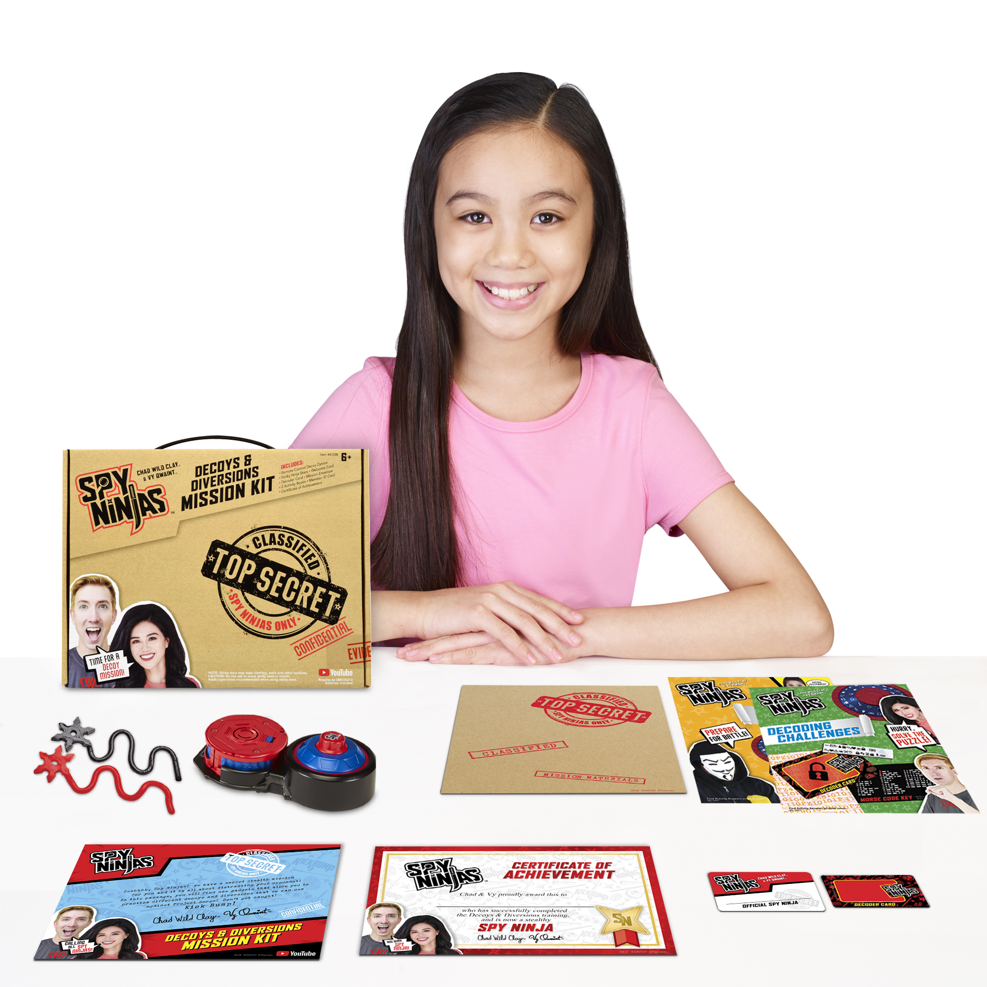 Buy Spy Ninjas 11 Piece Decoys & Diversions Mission Kit by Chad Wild