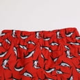 thumbnail image 4 of NIEWTR Boys Swim Trunks Quick Dry Board Shorts Lightweight Beach Swim Shorts with Fun Prints for Toddler Kids（Red,14-16 Years), 4 of 9
