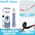 thumbnail image 3 of fankhu Electronic Sealing Insulation Glue Waterproof Liquid Sealant (Black 30ml), 3 of 9