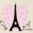 thumbnail image 2 of CafePress - City Of Love Tote Bag - Unisex Canvas Tote Bag, Beige, 1-Piece, 2 of 6