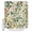 DarkGreen Red, variant on Small Stall Shower Curtain 36x72 Inch Narrow Half Size Botanical Print Bath Curtains Bathroom Decor Vintage Plants Herbs Fruit Flower Waterproof Fabric Shower Curtain Set with Hooks 36 Inch