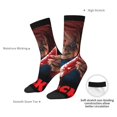 thumbnail image 5 of Saiise Chucky Funny Socks Men Women Adults Novelty Graphic Crew Tube Socks Crazy Design Casual Dress Socks for Sports,Running,Travel, 5 of 7
