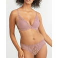 thumbnail image 4 of Natori ANTIQUE Feathers Contour Plunge Underwire Bra, US 36DDD, UK 36E, 4 of 4