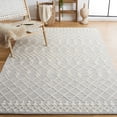 thumbnail image 2 of SAFAVIEH Natura Clive Geometric Area Rug, Ivory/Grey, 5' x 8', 2 of 8
