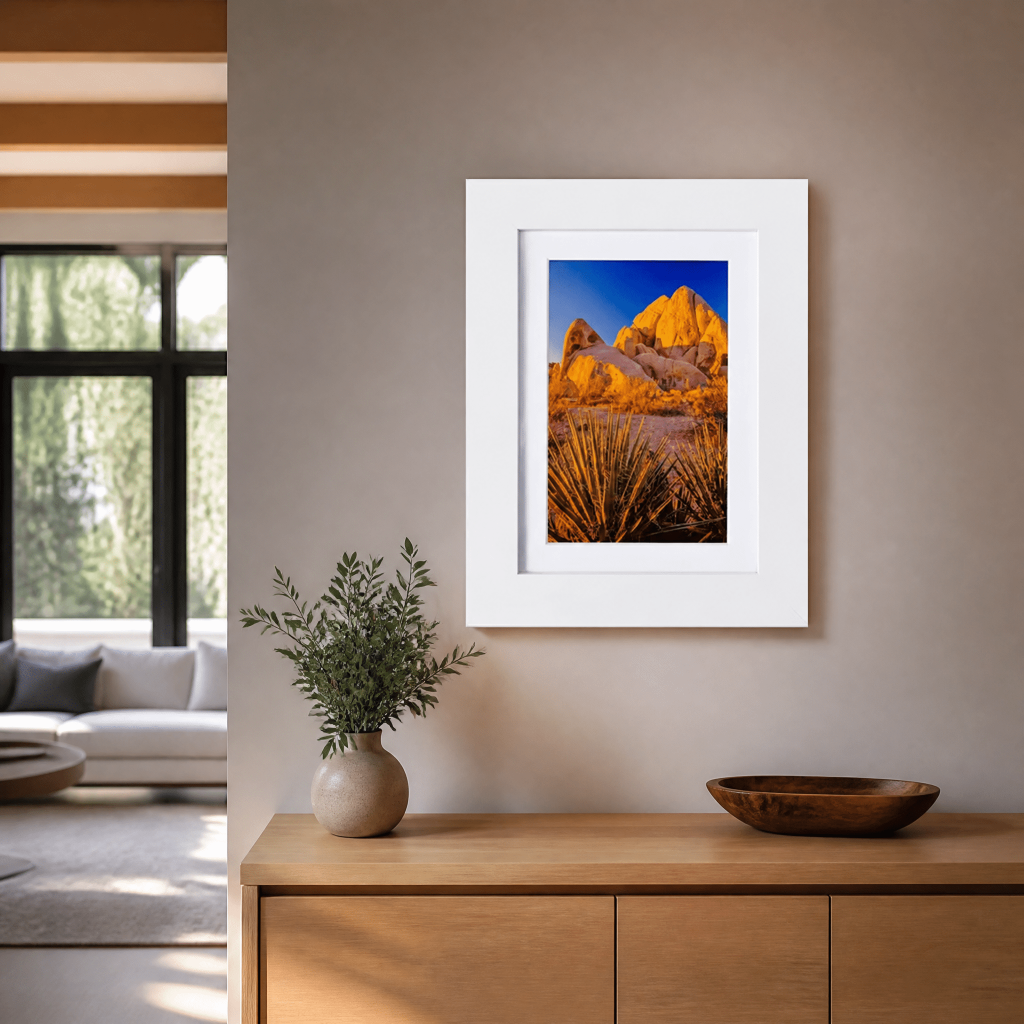 Picture Frame MDF White 5*7" Wall Mount & Tabletop Display, Pack of 10