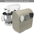 thumbnail image 2 of Beige Stand Mixer Cover, Traditional Polka Dots Classical Motifs Abstract Composition Ornamental Retro Print, Kitchen Appliance Organizer Bag Cover with Pockets, 5 Quarts, Beige Tan, by Ambesonne, 2 of 4
