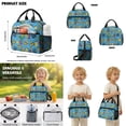 thumbnail image 5 of Kuiaobaty Read Boy Print Backpack Set with Pencil Case for Boys Lightweight Backpack and Lunch Bag Set with Multi Pockets Insulated Lunch Pouch with Pencil Pouch for School Camping, 5 of 7