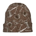 thumbnail image 7 of Xecao Coffee pots Print Beanie Knitted Hat for Men Women, Winter Fashion Knit Cuffed Caps Unisex, 7 of 7