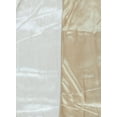 thumbnail image 5 of Venice Collection Elena Luxury Jacquard Curtain Panel with Attached Waterfall Valance & Scarf, Beige, 54x84 inc, 5 of 6