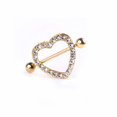 thumbnail image 1 of Bague en Acier Inoxydable en Forme de Tétine en Strass Perçage Bijou de Corps, 1 of 7