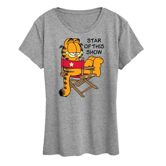 Garfield - Star Of This Show - Women's Short Sleeve Graphic T-Shirt