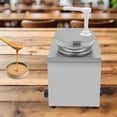 thumbnail image 5 of DENEST 4L Nacho Cheese Dispenser 150W Electric Nacho Cheese Warmer Commercial Nacho Chip Warmer with 86-230℉ Adjust Temp Stainless Steel Hot Fudge Warmer for Hot Fudge, 5 of 14