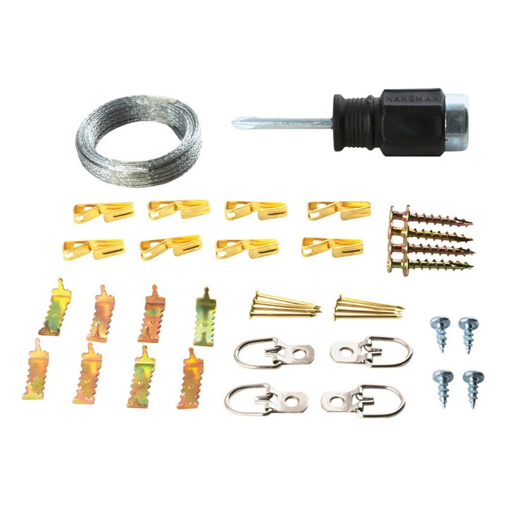 Hangman Hanger 100 lb. Picture Hanging Kit 45 pc.
