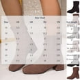 thumbnail image 3 of Women Square Toe Stretch Suede Ankle Boots, Back Zipper Block Heel Sock Booties, Elegant Mid Heel Short Boots, Fashion Dress Boots for Fall Winter Brown 8.5(41), 3 of 8