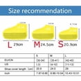thumbnail image 3 of Waterproof Silicone Shoe Cover Recyclable Boot Cover Protector For Outdoor Rainy Gray S Shenzhuyue, 3 of 11