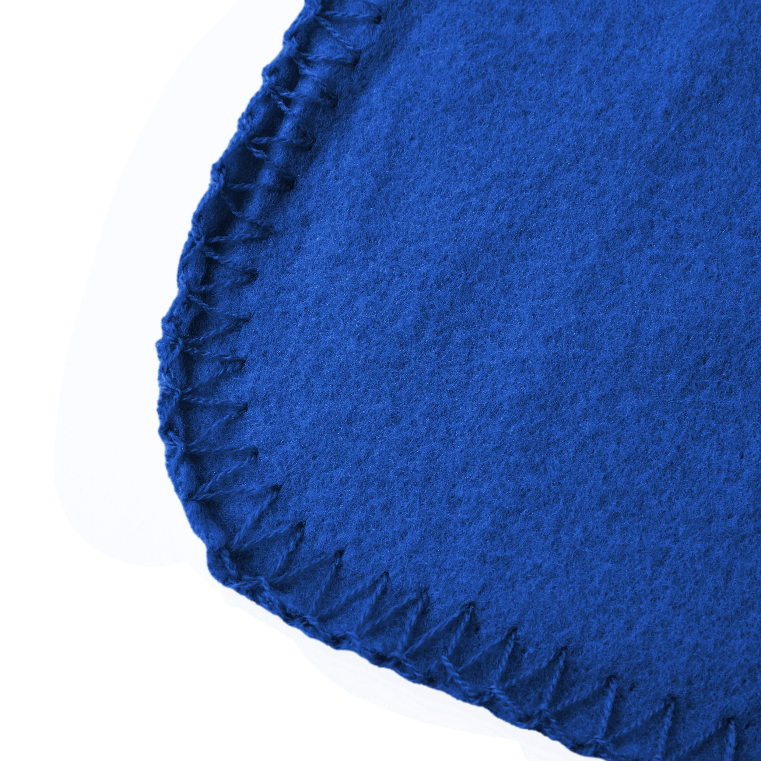 Mainstays 50” x 60” Fleece Throw Blanket, Really Royal Blue