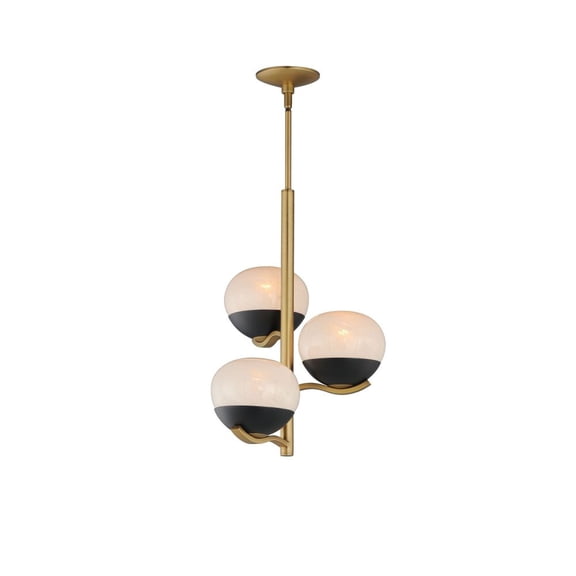 24643MRBKNAB Maxim Lighting Lucerne - 3 Light Foyer-20.25 Inch Tall and 15 Inch Wide