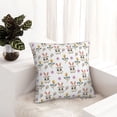 thumbnail image 6 of Fuzoiu easter Print Square Pillow Cover,Hidden Zipper Design,Luxury Square Pillow Case, Throw Pillow,Couch Cushion-12"x12", 6 of 7