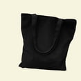 thumbnail image 5 of LHNFT Canvas Solid Tote Bag, Casual Tote Reusable Grocery Bag for Work and More, 5 of 5