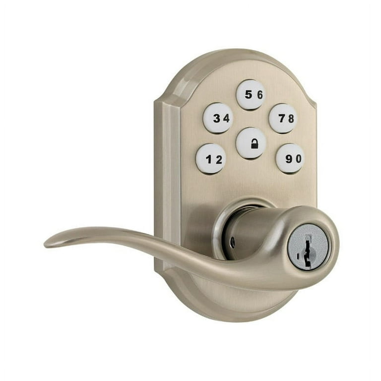 Kwikset 912 SmartCode Electronic Tustin Lever SmartKey, Keyless
