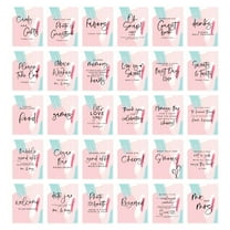 Koyal Wholesale Memphis Style Wedding Signs Bundle Set for Ceremony, Reception Decor Signage, 8.5 x 11", 30-Pack