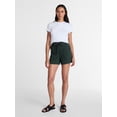 thumbnail image 3 of Time and Tru Women's Soft Utility Shorts, 4" Inseam, Sizes XS-XXXL, 3 of 6