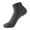Dark Gray, variant on Mens Ankle Socks Premium Box Pack Single Pair Rayon Casual Socks Compression Socks for Men Black One Size