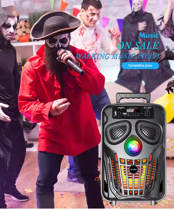 Nobie Vivid Karaoke Machine, Portable Bluetooth Speaker with Wireless Karaoke Microphones for Adults
