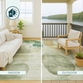 thumbnail image 4 of Addison Rugs Chantille Indoor/Outdoor Transitional Geometric Aloe Machine Washable Rectangle Rug, 10' x 14', 4 of 8