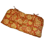 Sunbridge Floral Red Settee Cushion