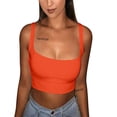 thumbnail image 1 of Pompotops Hauts de Yoga Décontractés pour Femmes, Couleur Unie, Hauts à Manches Courtes, Blouse, 1 of 5