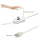 thumbnail image 2 of BR Tira de luz LED con sensor de movimiento: recargable por USB, resistente al agua IP65, blanco cálido de 2700 K, autoadhesiva para dormitorios, salones, cocinas, 2 of 5