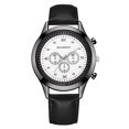 thumbnail image 1 of Elegante reloj de pulsera analógico de cuarzo con esfera redonda y escala dual para dos personas Reloj ultrafino para parejas n.° 7, 1 of 3