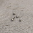 thumbnail image 5 of Minimalist Spike Stud Earrings for Women Men Stainless Steel Cool Tiny Cartilage Helix Tragus 16g Screw Back Piercing Studs Hypoallergenic Sensitive Ears Birthday Jewelry Gifts Bff, 5 of 6