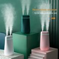 thumbnail image 3 of Humidificador de aire Pulverizador de niebla de gran capacidad con difusor de aceite esencial de aromaterapia ligera Suministros de vaporizador hidratante rosa Inevent HA059314-02B, 3 of 7