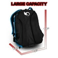 thumbnail image 3 of Large Capacity - Stingray Baseball or Softball Backpack | Helmet Holder and Fence Hook | For Adults, Youth, Boys, and Girls, 3 of 6