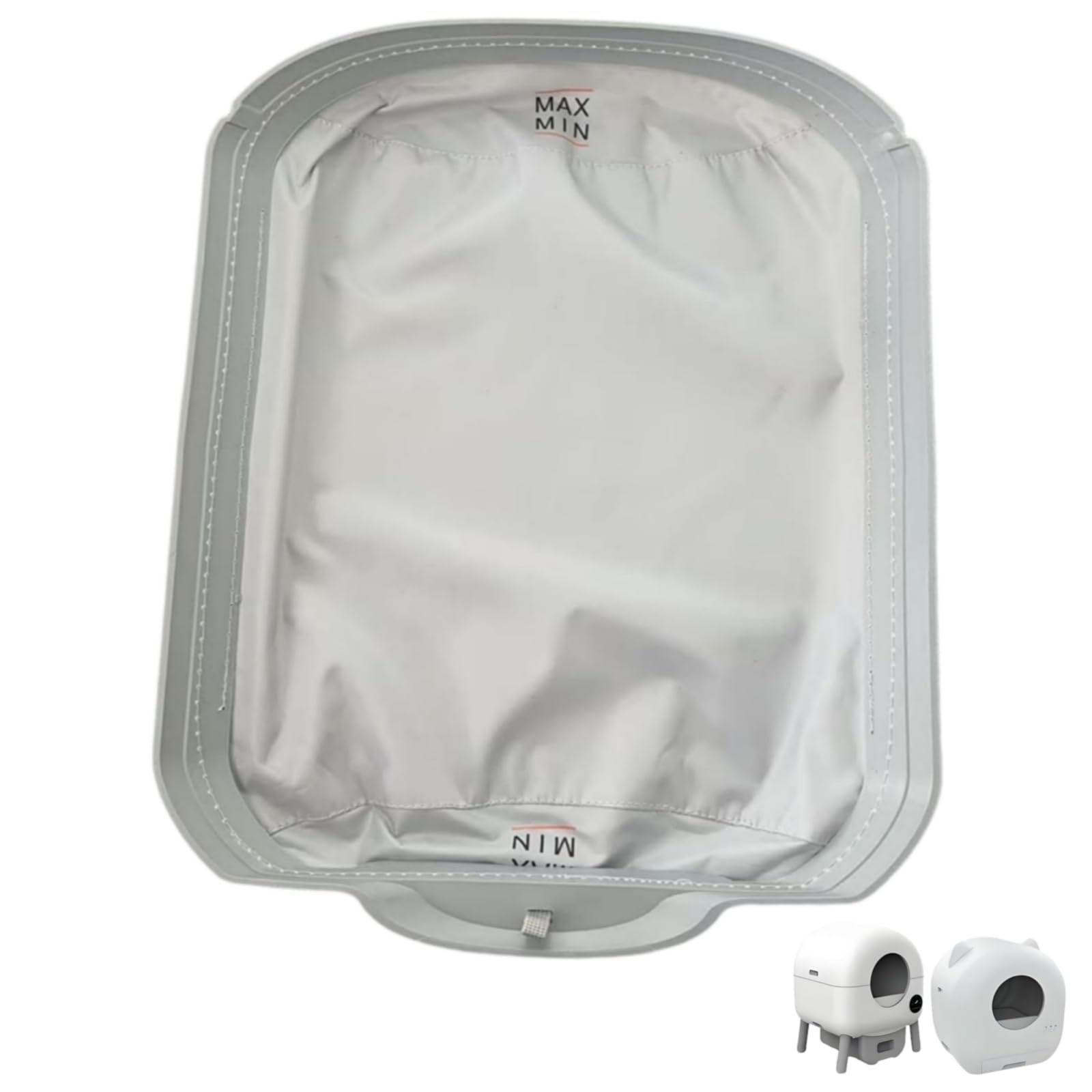 Self Cleaning Litter Box Accessories - Waterproof Fabric & Removable Liner - Leakproof for Daily Cleaning & Long-Term Hygiene