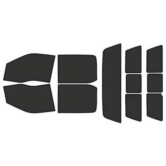 Rvinyl Car Window Tint Film Kit Complete 20% Fits Ford F-350 2017-2023 4 Door SuperCrew