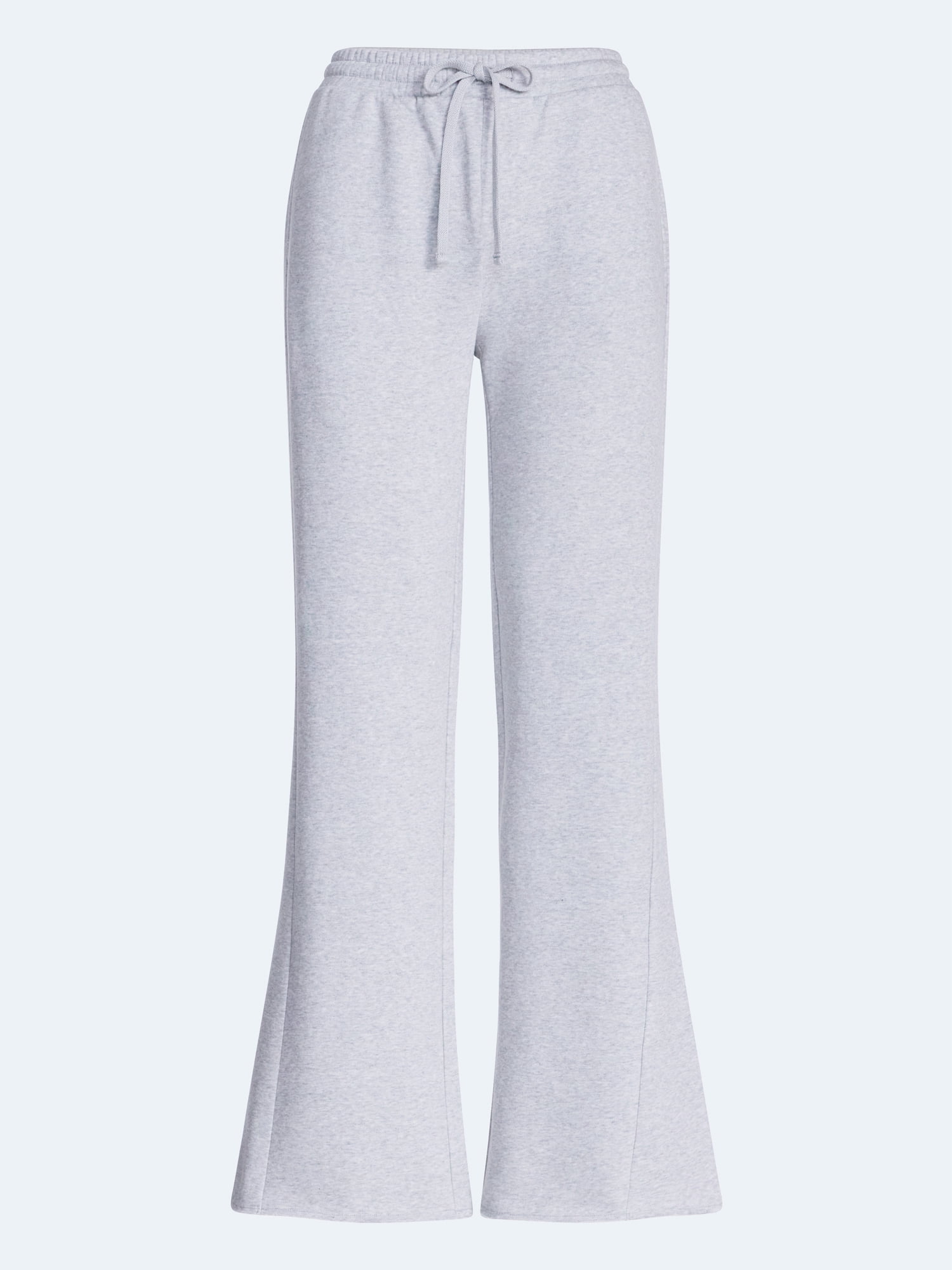 Scoop Women's and Women's Plus Mineral Wash Fleece Flare Leg Sweatpant, Sizes XS-4X