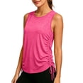 thumbnail image 2 of Jaunzuar Workout Tank Tops Woman Wide Strap Summer Sleeveless Tops Outdoor Running Athletic Tank Tops, S-3XL, 2 of 8