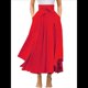 thumbnail image 1 of Vestido Bohemio, Elegante, Informal, de Cintura Alta y Estilo Irregular con Bolsillos para Mujer Rojo S, 1 of 9