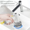 thumbnail image 1 of Cepillo de limpieza eléctrico multifuncional para el hogar, cocina, baño, cuenco, artefacto, cepillo de limpieza eléctrico inalámbrico de mano, 1 of 5