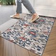 thumbnail image 4 of Pioneer Flower Floral Print Pattern Door Rugs,Washable Non Slip Door Mats Indoor,Decorative Door Mats,Entry Mat Indoor for Entrance,Bedroom,Kitchen,Bathroom,17"x30", 4 of 6