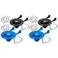 thumbnail image 1 of 4 Piezas de Recambio de Aleta de Inodoro Tapón de Aleta de Inodoro de 2 Pulgadas Aletas de Ahorro de Agua con Cadenas de Inodoro de 4 Piezas, 1 of 5